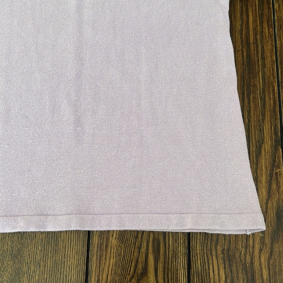 Jalouze lilac off the shoulder 3/4 sleeve sweater - Picture 9 of 10